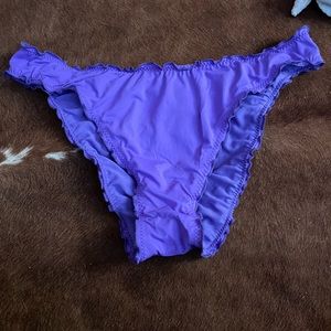 Purple bikini bottoms